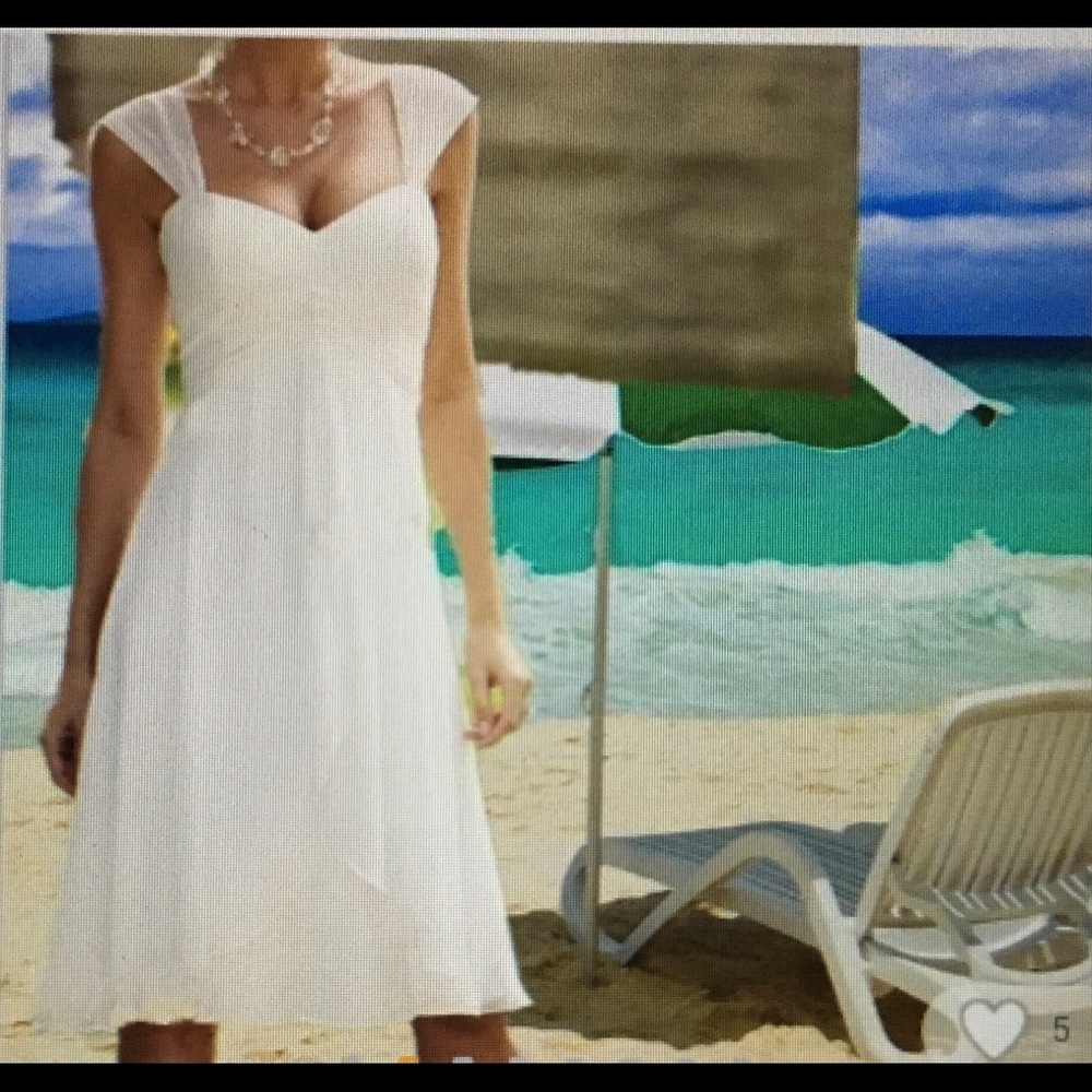 Beautiful white dress